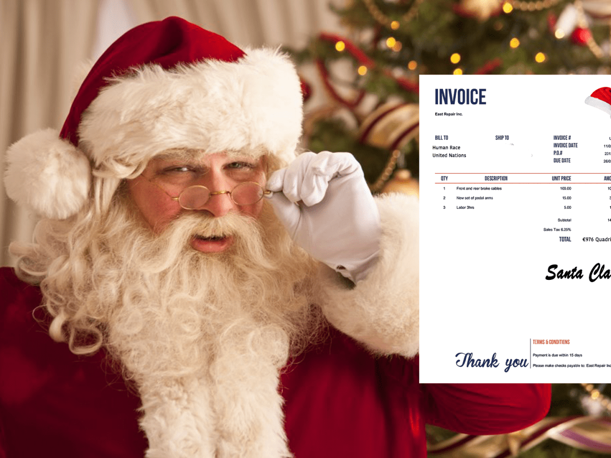 BREAKING: Santa Claus Issues Unexpected Invoice for Past 500 Years of&nbsp;Gifts